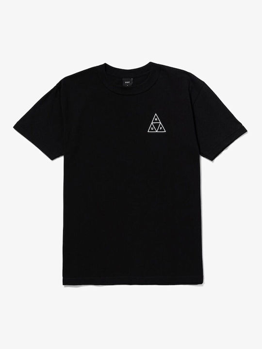 HUF Men's T-Shirt Stamped Black