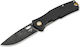 Boker Plus Fieldfolder Taschenmesser Schwarz Gesamtlänge 20.5cm mit Klinge 8.65cm Dicke 4mm in Hülle