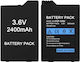 PSP-S360 3.6V 2400MAH Μπαταρία για PSP