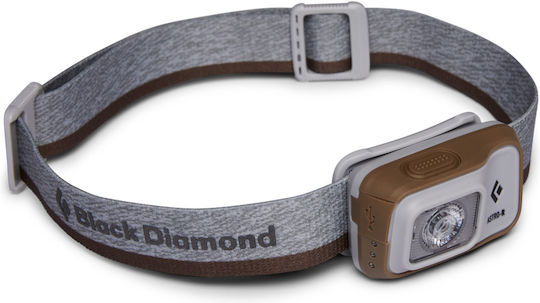 Black Diamond Lumină de lucru și de sit, cu baterie Lanternă Frontală LED IPX4 cu Luminozitate Maximă 300lm Astro 300-R Negru