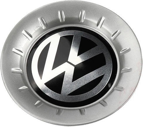 Zero-Wheel Τάπα Κέντρου Ζάντας VW 2002-2006 6QD Ασημί 1τμχ