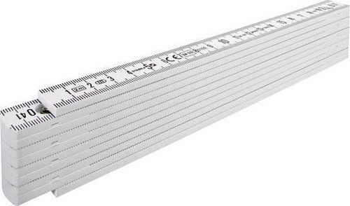 Bossram 1m Plastic Folding Ruler 1m