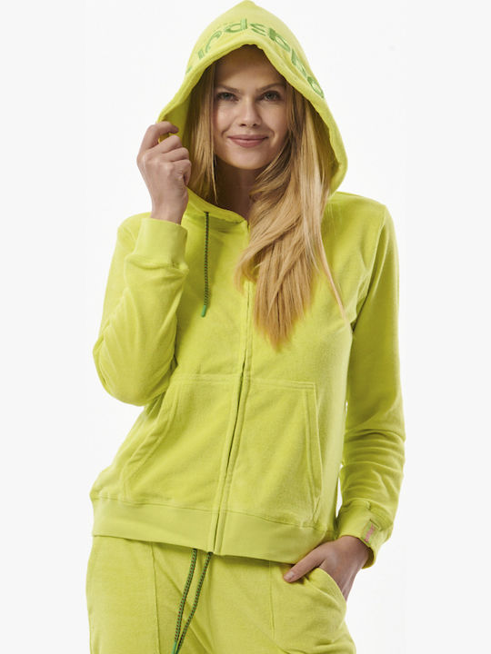 Body Action 071317 Women's Sweatshirt Jacket Ho...