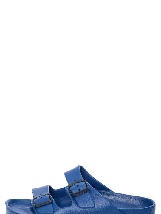 Funky Buddha Men's Slides Blue