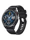 Microwear Gt3 Max 46mm Smartwatch with Heart Rate Monitor (Black)