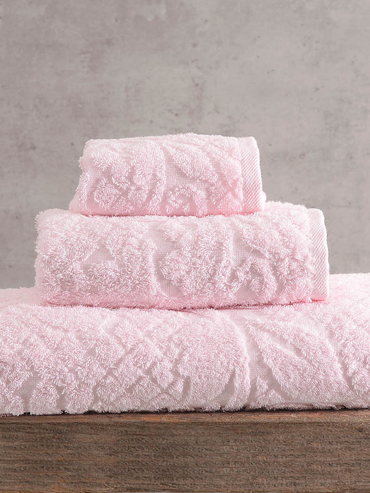 Rythmos Bath Towel Set 5pcs Imani Pink Weight 5...