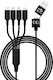 Smrter Hydra Elite 6-in-1 Braided USB to Cable Μαύρο (6-in-1)