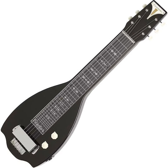 Epiphone Electar Century 1939 Lap Steel Chitară Electrică cu H Configurație Doze Neagră cu Husă