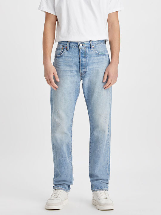 Calvin Klein Pantaloni Jeans pentru Bărbați Cropped Blue