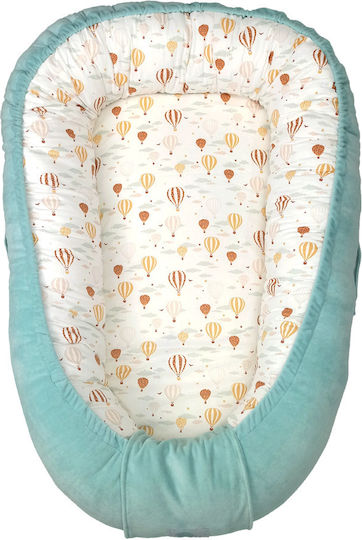 Baby Star Baby Nestkissen Air Balloon Colorful 70x110cm