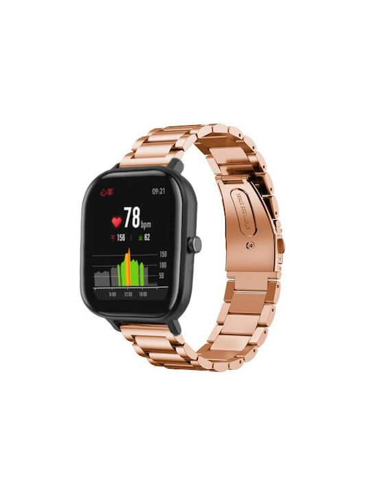 Stainless Strap Stainless Steel Rose Gold (Samsung Galaxy Watch Active)