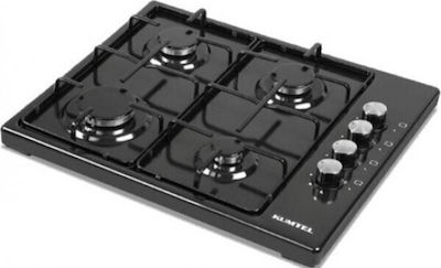 Kumtel F Autonomous Cooktop with Liquid Gas Burners 58x55cm