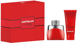 MontBlanc Legend Red Set pentru bărbați 2buc MontBlanc Legend Red Set pentru bărbați 2buc
