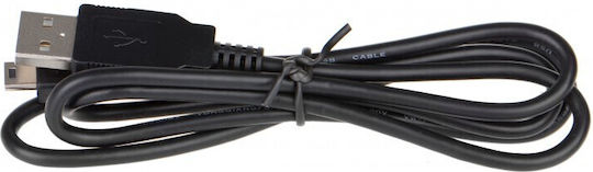 Dazzne USB 2.0 Kabel USB-A-Stecker - Mini-USB-B-Stecker Schwarz 1m DZ-373