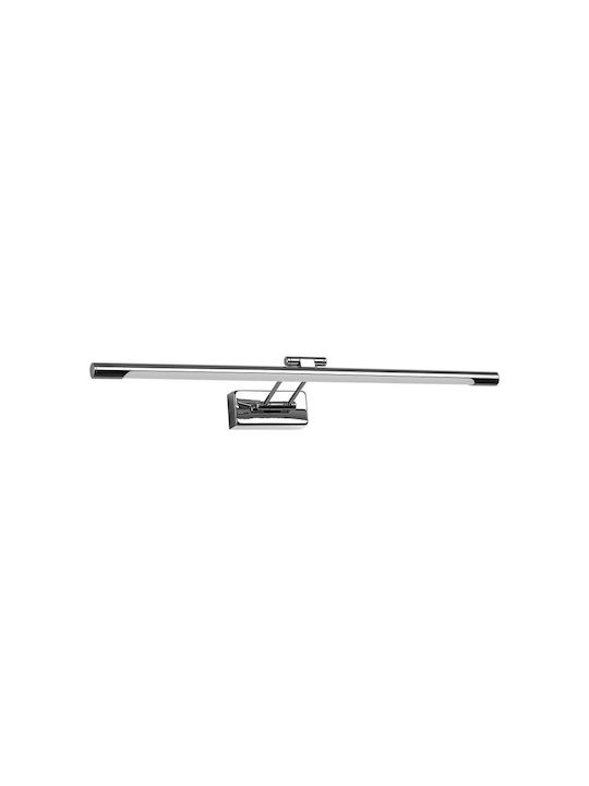 V-TAC Classic Lamp Wall with Integrated LED and Warm White Light Silver 64x18.5x5.5cm