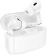 Borofone BW36 In-ear Bluetooth Handsfree Căști cu Carcasă de Încărcare Alb