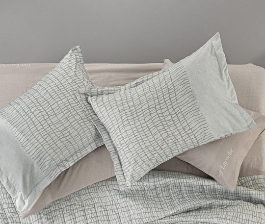 Guy Laroche Netto Set Față de Pernă Oxford Mentă 50x70cm.