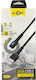 KLGO S-72 Regular USB 2.0 to micro USB Cable Μαύρο 1m (63826384949)