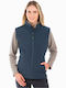 Softshell Γυναικείο Αμάνικο Μπουφάν Navy Μπλε