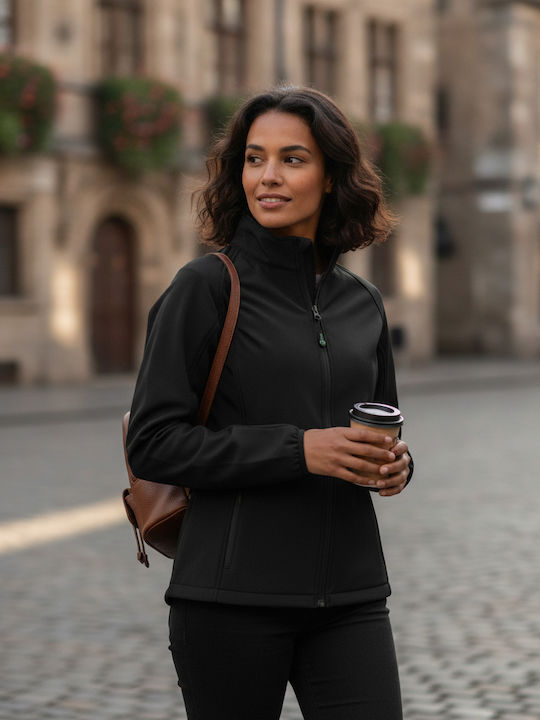 Result Result Damen Softshell Damenjacken Schwarz