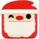 C6 Santa Claus Children's Camera 12MP with Thermal Printing Red