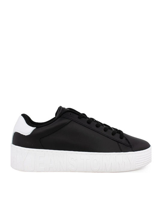 Tommy Hilfiger Ανδρικά Sneakers Μαύρα