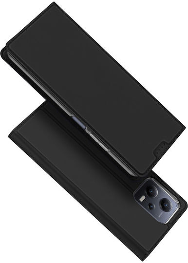 Dux Ducis Skin Pro Series Книга Пластмаса Черен (Poco X5)