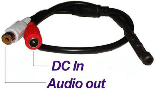 Anga Μικρόφωνο Συστημάτων CCTV 12VDC Φ5mm PS-P402