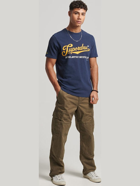 Superdry College T-shirt Nautical Navy