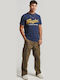 College T-shirt Nautical Navy