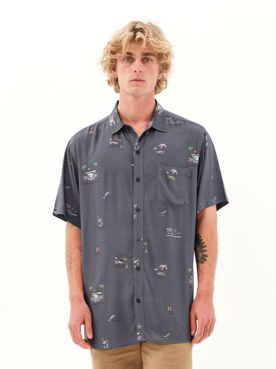 Emerson 231.EM61.03 Short-sleeved Shirt Gray