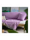 Gofis Home Sesselüberwurf Eartha 372 180x180cm 19 Lilac