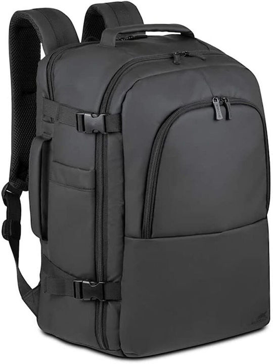 Rivacase Tegel Eco 8465 Αδιάβροχη Τσάντα Πλάτης για Laptop 17.3" σε Μαύρο χρώμα