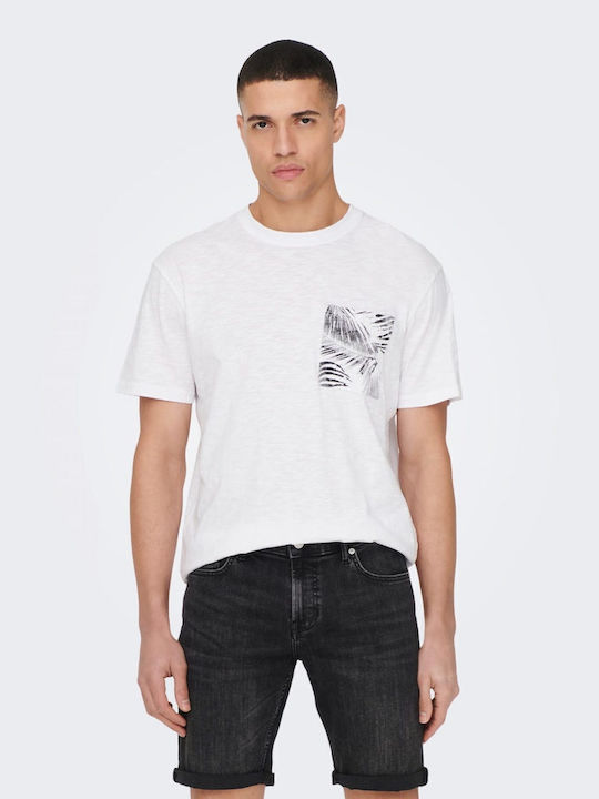 Only & Sons T-shirt Bright White