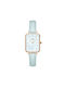Daniel Wellington Γυναικείο Ρολόι 26mm Μπαταρίας με Μπλε Υφασμάτινο Λουράκι