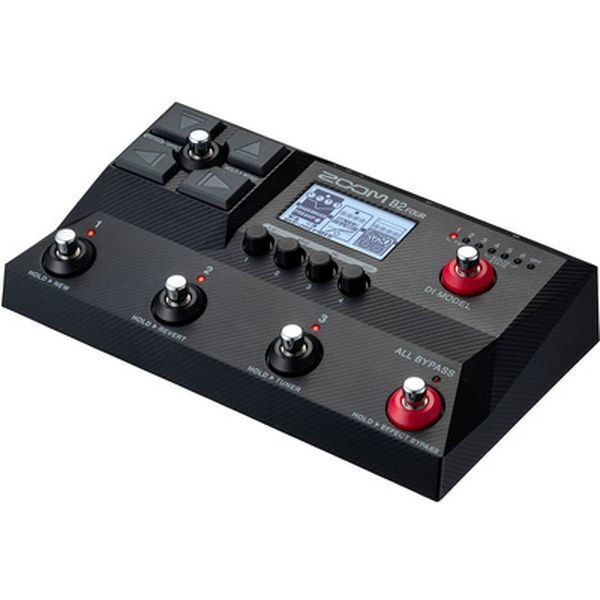 ZoomB2Four＋M-Audio EXP Pedal Zoom B2 Four Pedală Amplificator Bas electric | Skroutz Romania