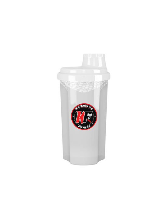 Katerelos Fitness Shaker 700ml Opaque White