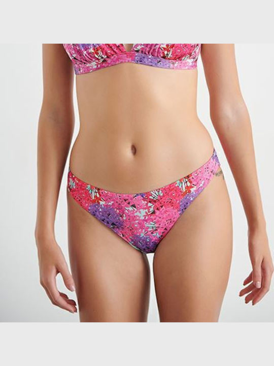 Ortansia Bikini Slip Fuchsie