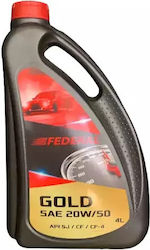 Federal Gold Λάδι 20W-50 4lt