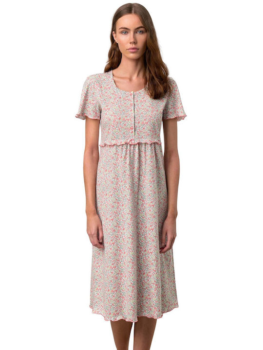 Vamp Summer Cotton Women's Nightdress