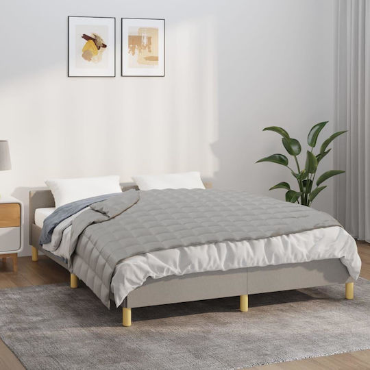 vidaXL Gravity Blanket Couch 122x183cm Gray