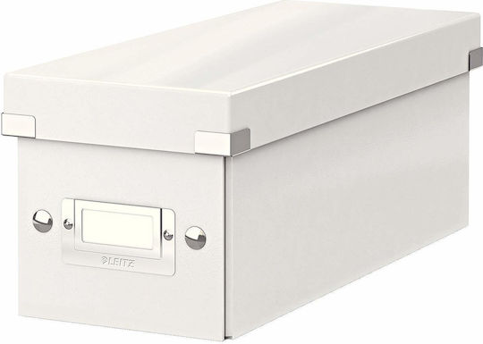 Leitz File Box with Lids 12.7x12.4x35.4cm Λευκό