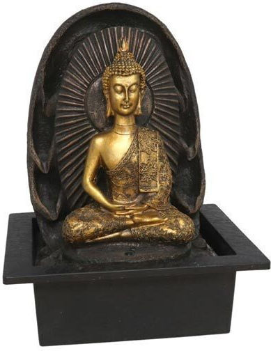 AT0000541 Fântână Buddha cu Iluminare LED 20x25x31cm