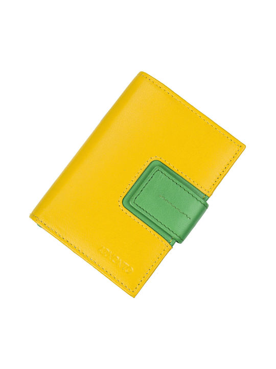 Leather Women's Wallet Armonto 8413-Yellow