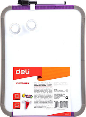 Deli Magnetic Hanging Dry Erase Board 21.6x27.6cm