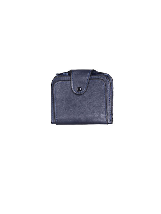 Unisex leatherette wallet blue