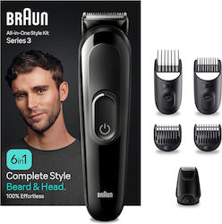 Braun Set Mașină de Tuns Negru MGK3410 Braun Set Mașină de Tuns Negru MGK3410