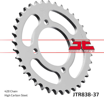 JT Sprockets Γρανάζι Πίσω 37 Δοντιών για Yamaha Crypton 105 / Crypton R 115