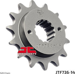 JT Sprockets Pinion față 14 Dinți pentru Ducati Monstru