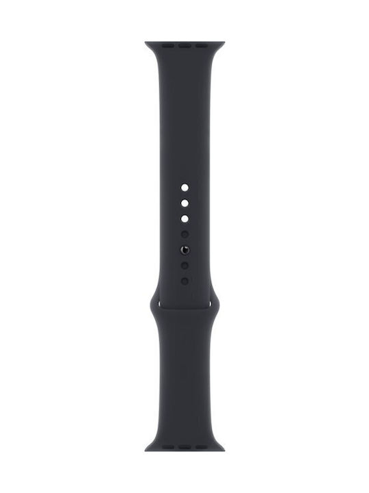 Apple Sport Regular Λουράκι Σιλικόνης με Pin Midnight (Apple Watch 42/44/45mm)